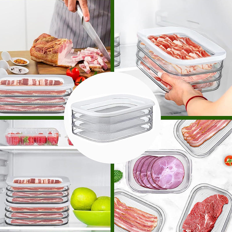 3 Layer Reusable Food Storage Container