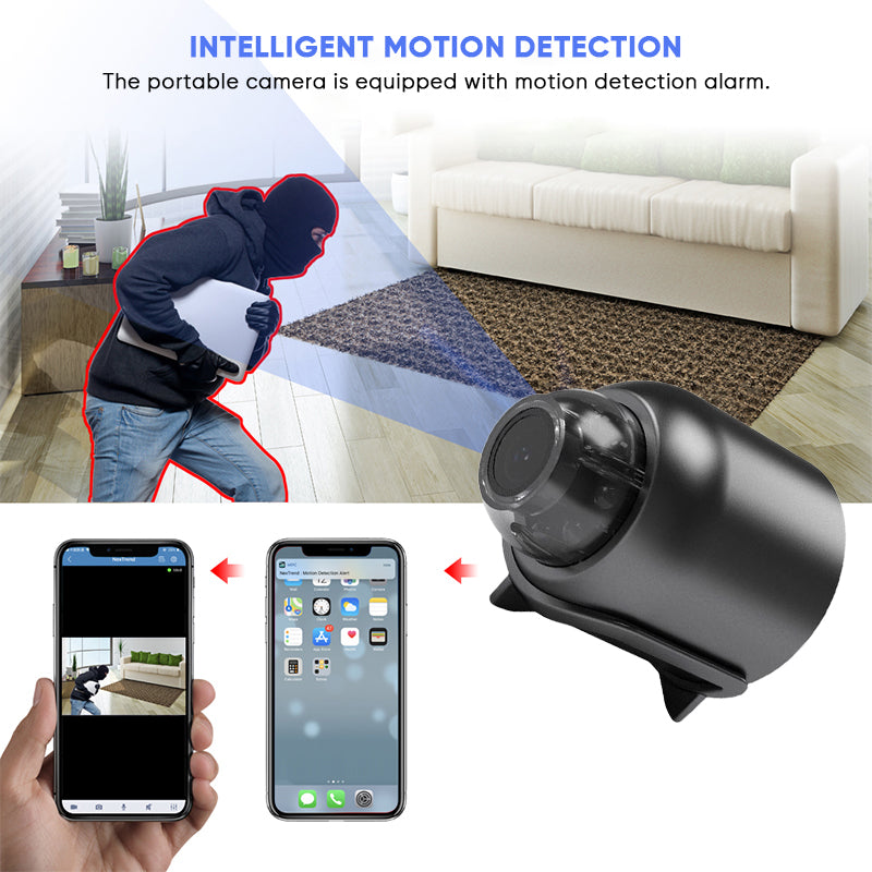 Smart Wireless Camera With Mobile Phone Remote App