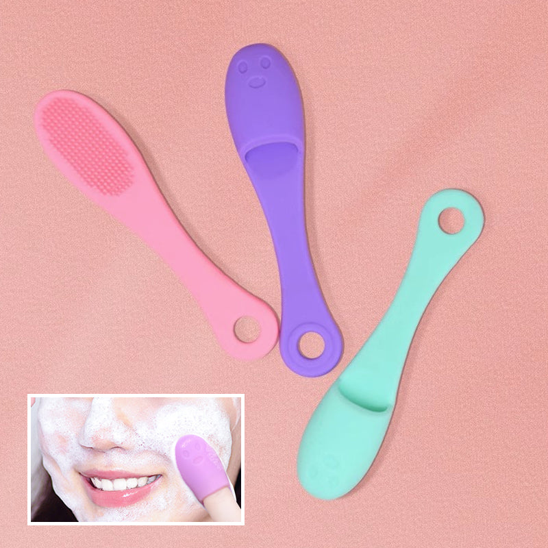 Silicone face blackhead cleaner