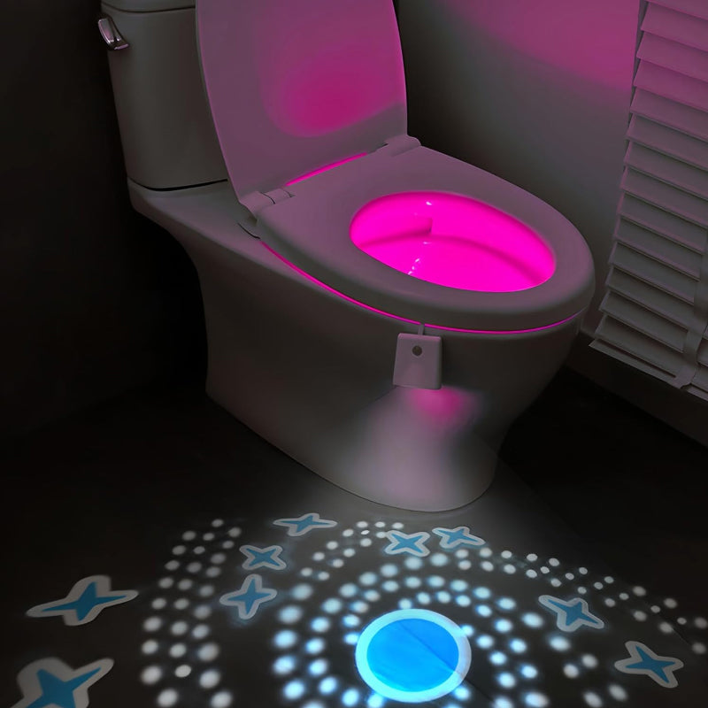 Rechargeable LED Toilet Light