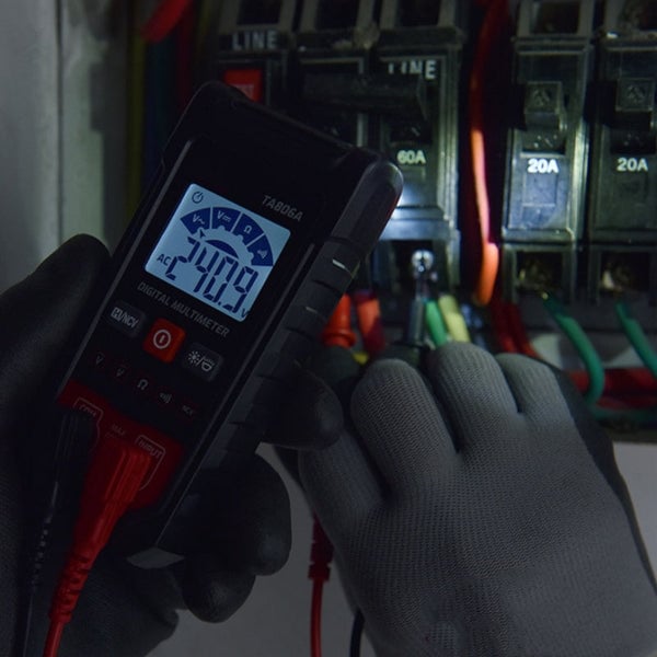 Compact Digital Multimeter Tester with Automatic Recognition