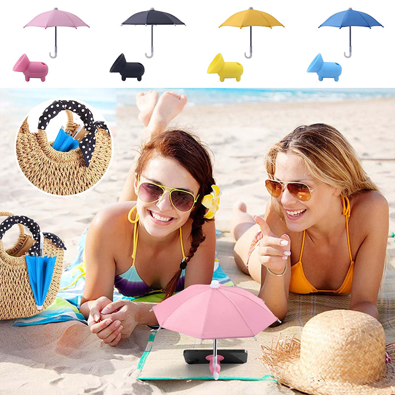 Phone Umbrella Suction Cup Stand for Sun