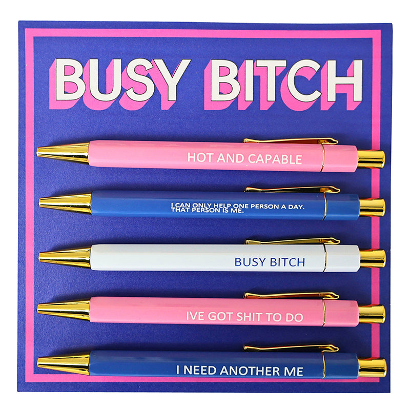 Funny Five Pen Set