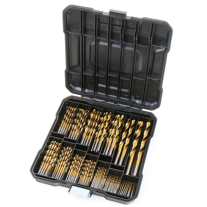 Titanium Twist Drill Bit Set - 99 PCS