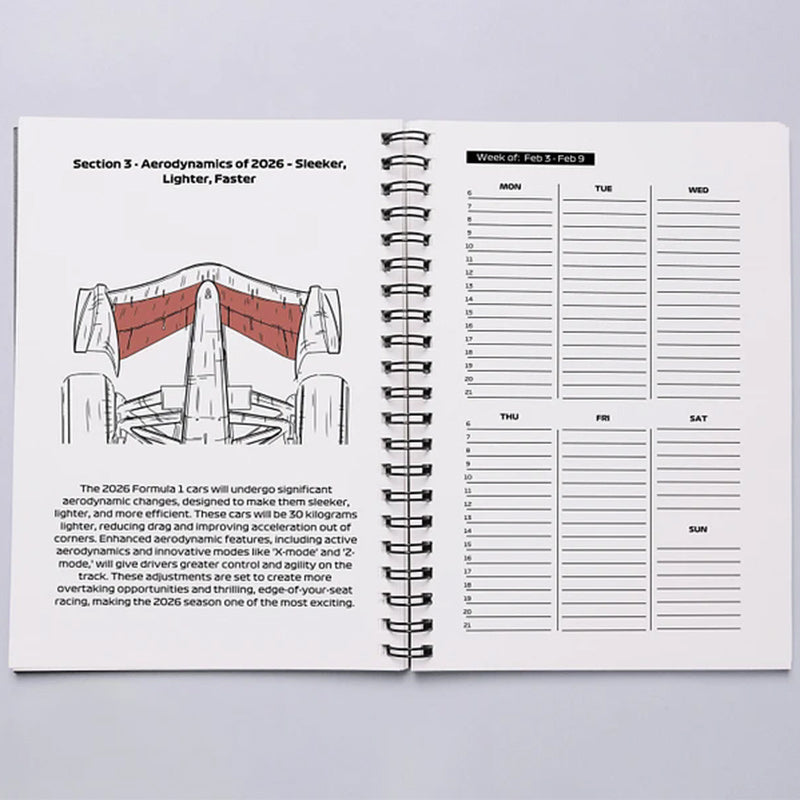 2025 Formula Planner & Calendar