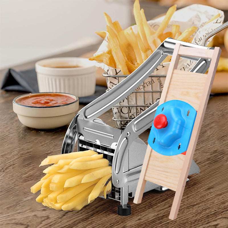 Wooden Handle Potato Chips Slicer