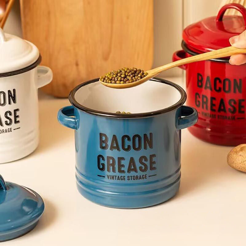 Bacon Oil Container