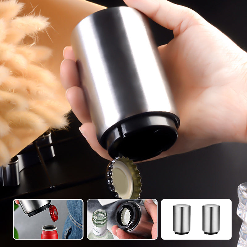 Automatic Stainless Steel Push Down Opener