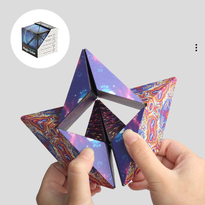 3D Geometric Magnetic Cube