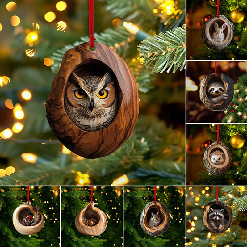 Animal Christmas Ornament