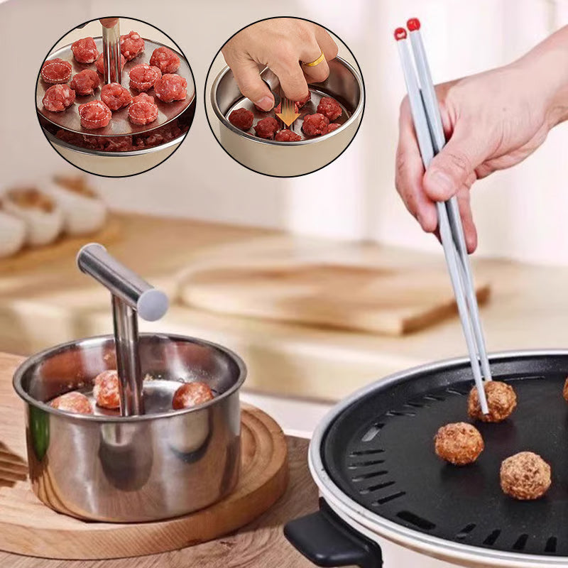 PRE-SALE 20 DAYS - Stainless Steel Meatball Maker