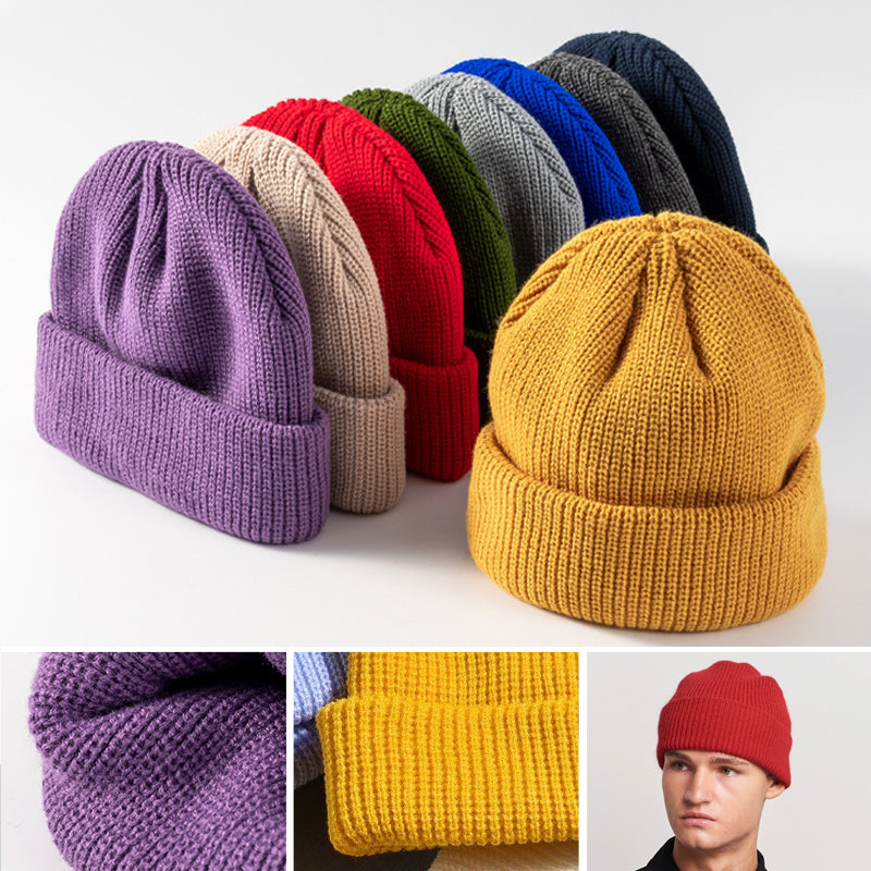 Short Knit Cuff Beanie Trawler Beanie