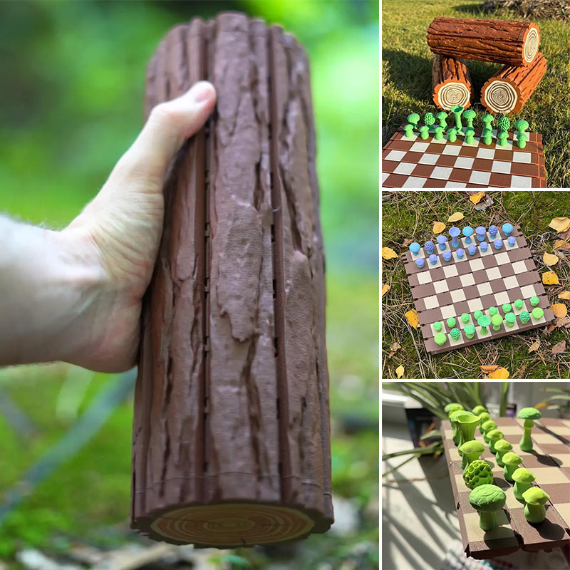 🍄 Magnetic Forest Mushrooms Chess ♟️