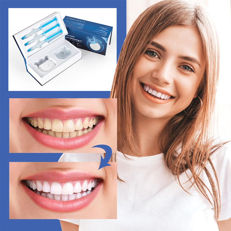 Teeth Whitening Kit with LED Light