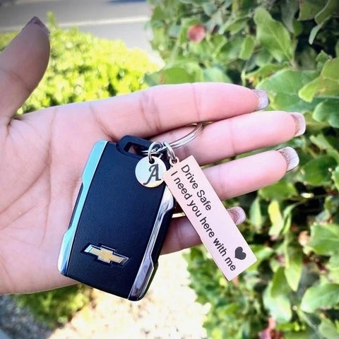 Fashion Key Ring Gift - Safe Driving Key Ring