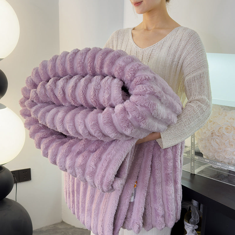 Thickened Plush Nap Blanket