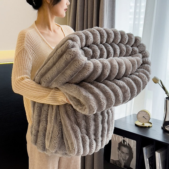 Thickened Plush Nap Blanket