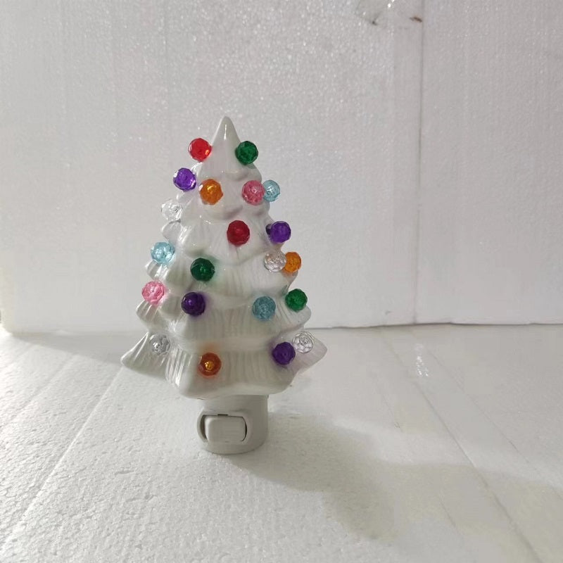 Ceramic Christmas Tree Night Light