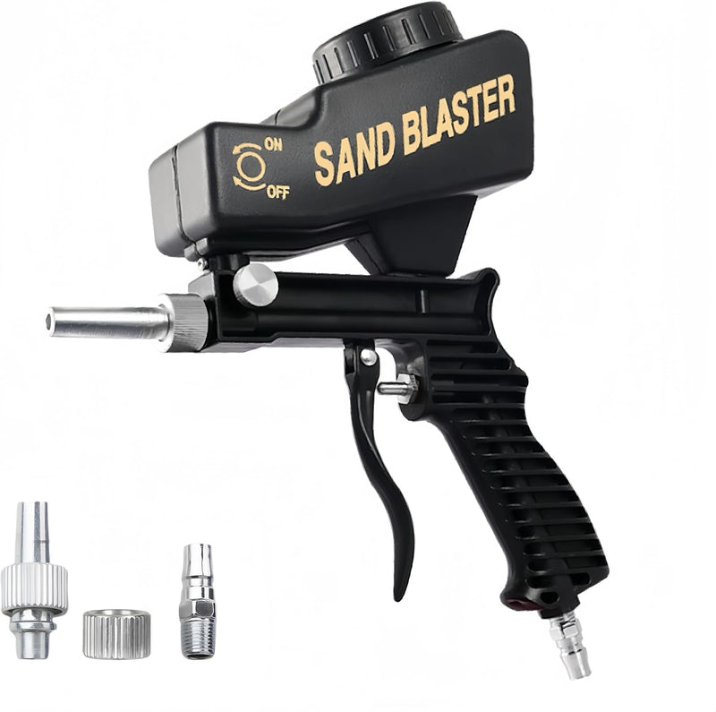 Portable Anti-Slip Handheld Sand Blaster with Nozzle