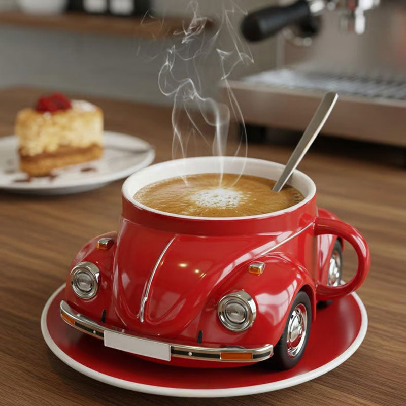 Beetle-Shaped Coffee Mug