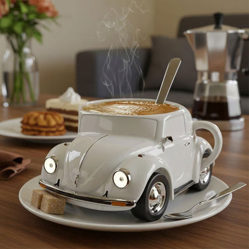 Beetle-Shaped Coffee Mug