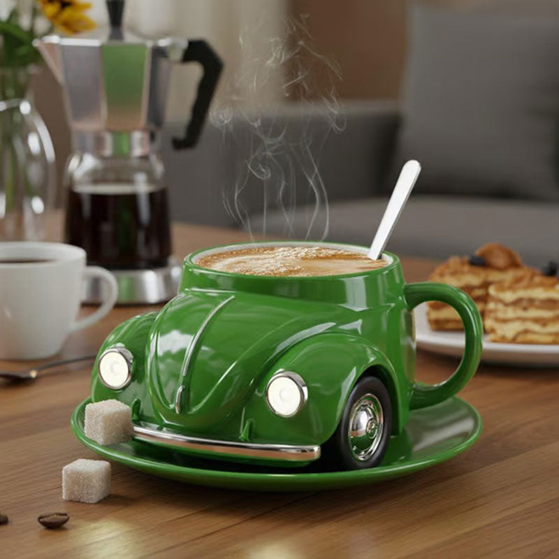 Beetle-Shaped Coffee Mug