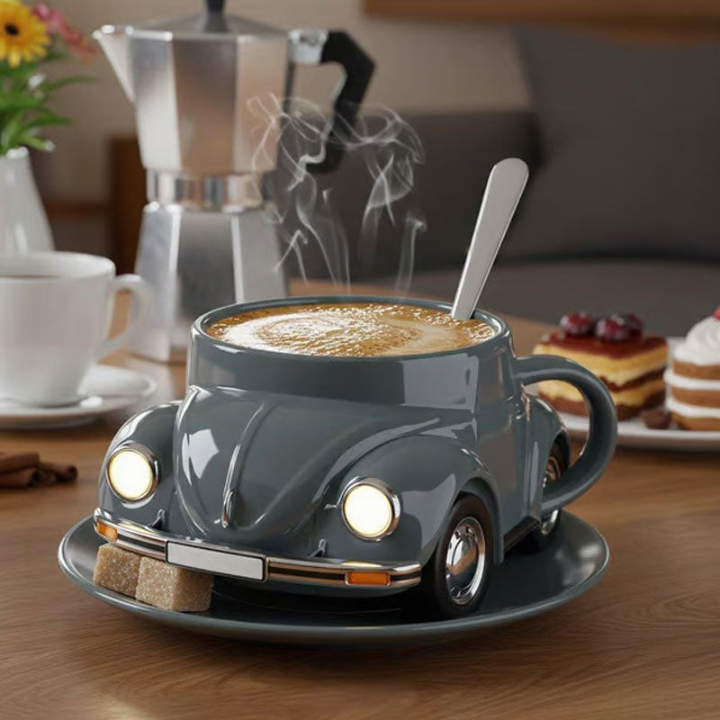 Beetle-Shaped Coffee Mug