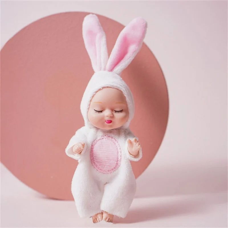 Mini Reborn Baby Dolls Naturtrogna realistiska babydockor