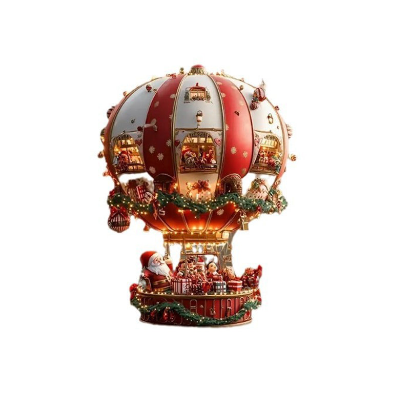 Christmas Hot Air Balloon Decoration