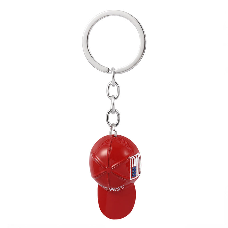 Hip Hop Baseball Cap Keychain