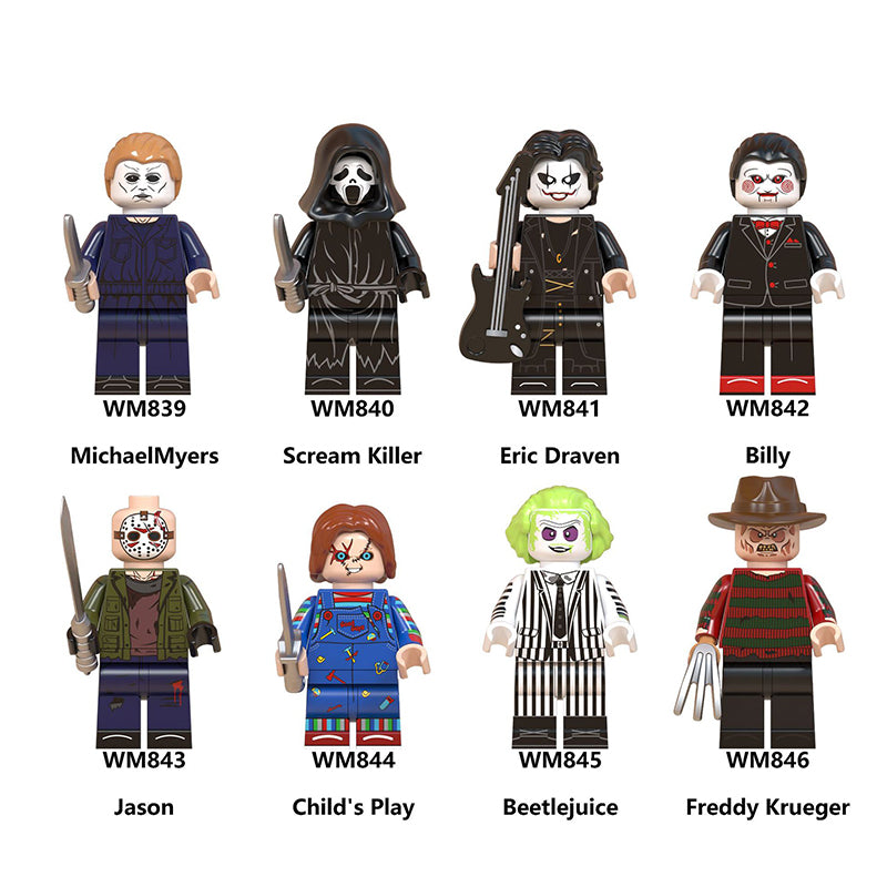 Horror Mini Figures Set