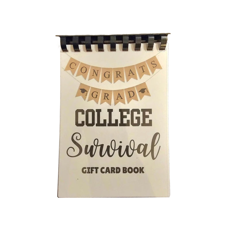 👩‍🎓🎁College Survival Gift Card Book