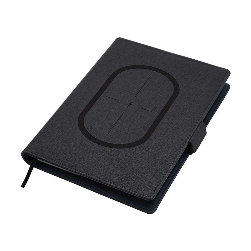 Wireless Charging Multi-Function Portfolio Notebook