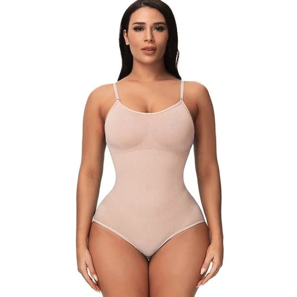 Helkroppsshapewear med magkontroll