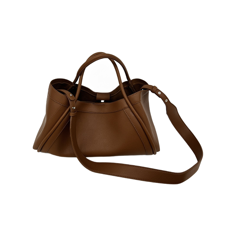 Women Leather Bag with Shoulder Strap