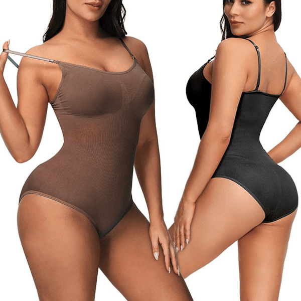 Helkroppsshapewear med magkontroll