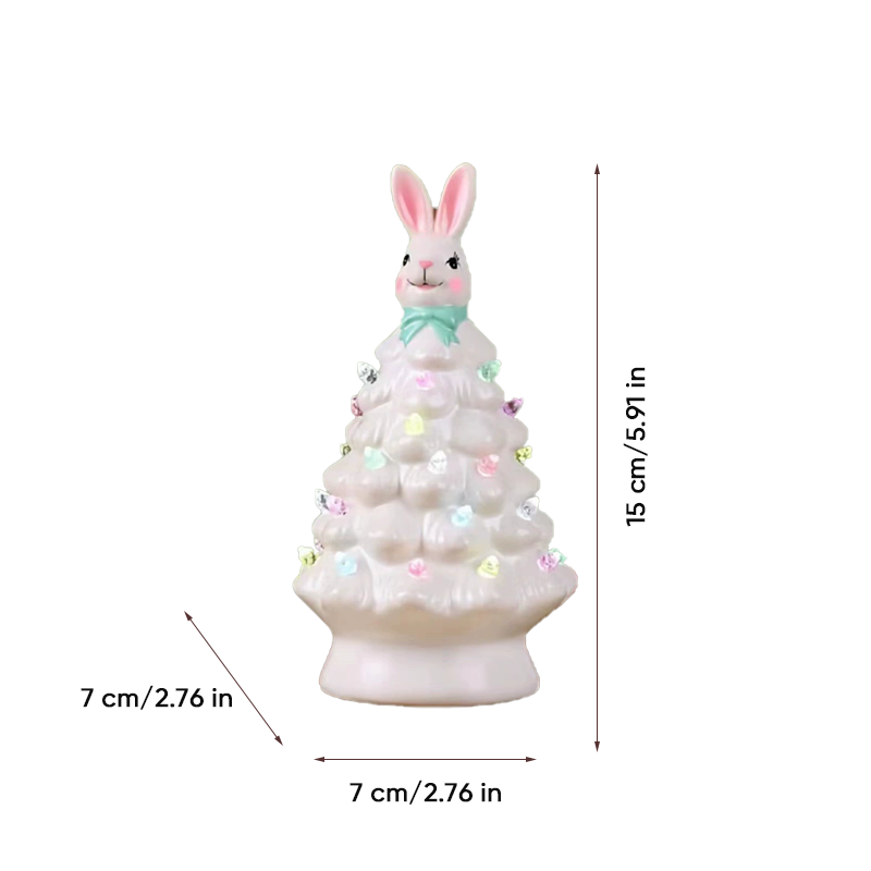 Bunny Christmas Tree Ornaments