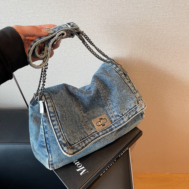 Fashion Denim Shoulder Bag