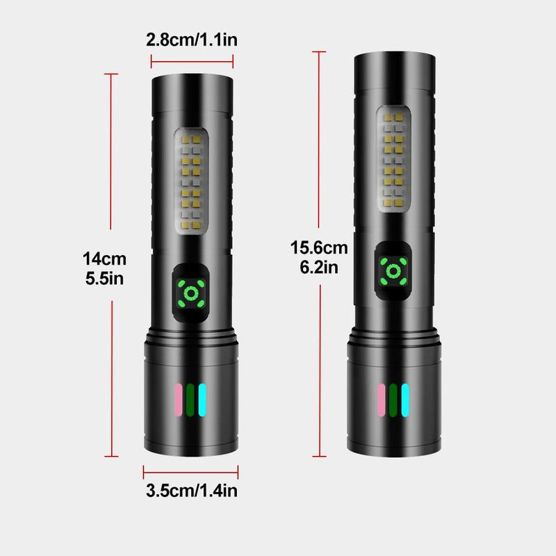 Rechargeable Super-Bright LED Flashlight