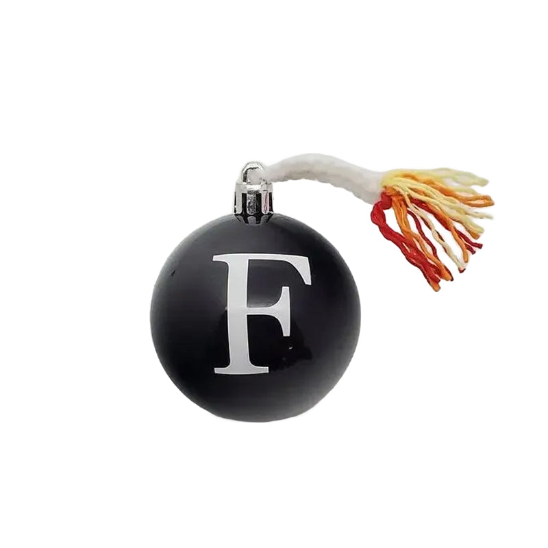 Funny F-Bomb Christmas Ornament