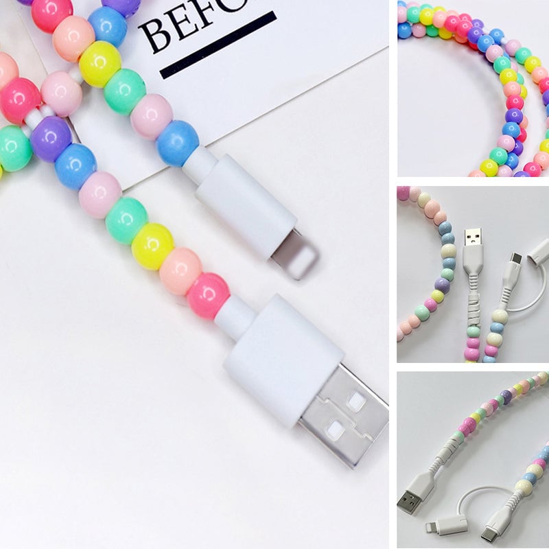 Creative Beaded 2-in-1 Data Cable