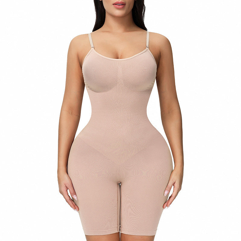 Helkroppsshapewear med magkontroll