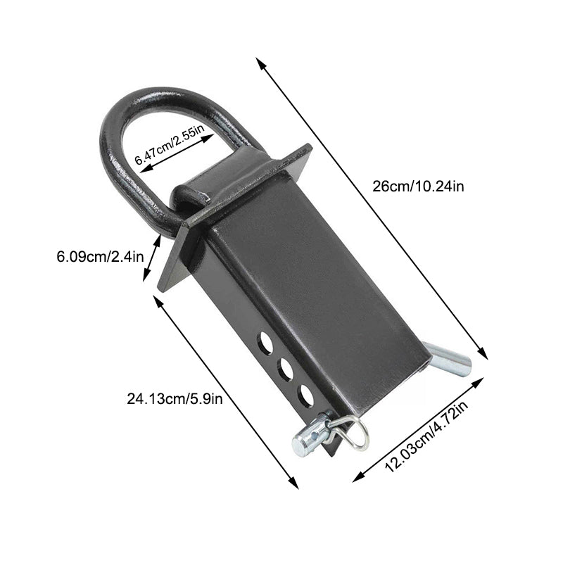 Heavy-Duty Removable D-Ring Tie Down for Utility Trailers