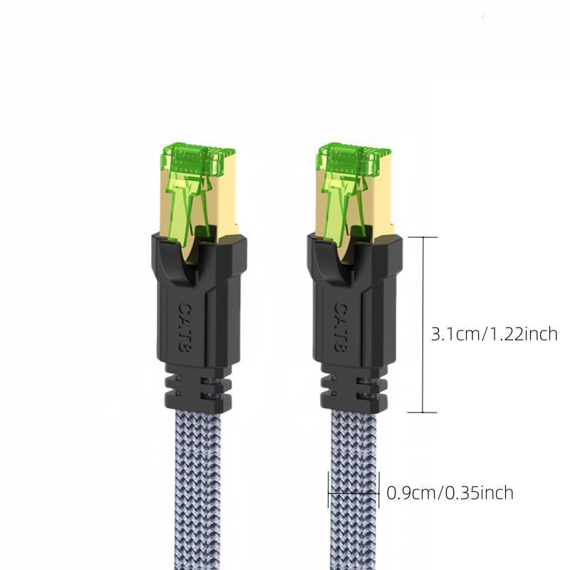 High Speed Braided 40Gbps 2000Mhz Network Cord