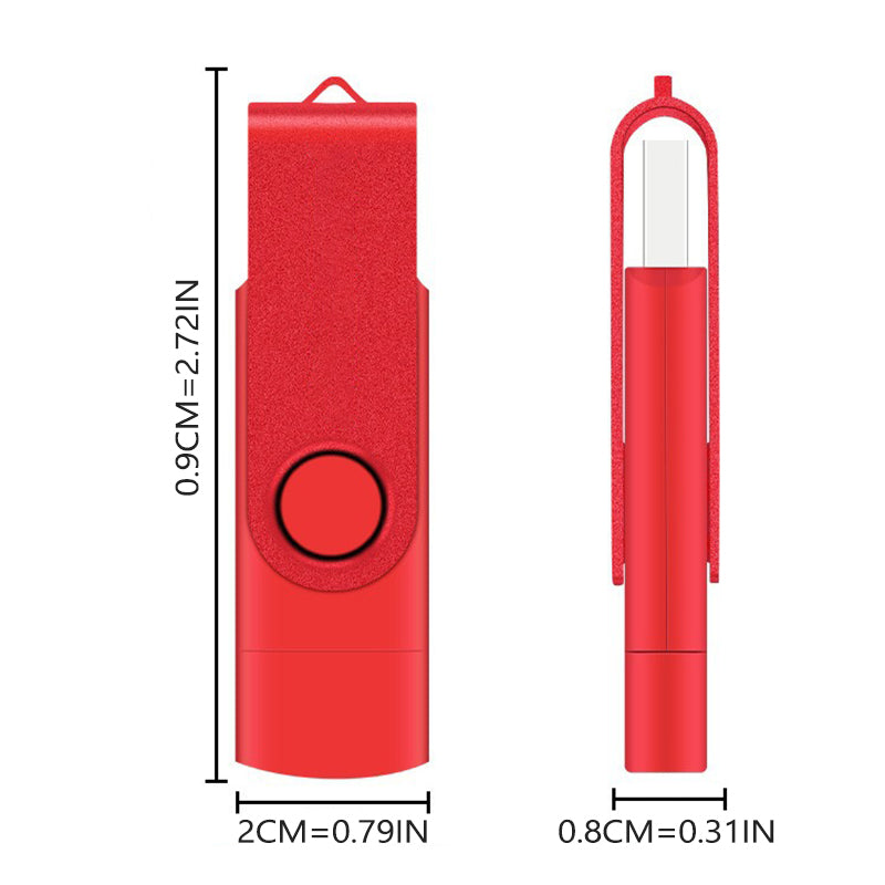 2 in 1 Dual Drive Memory Stick