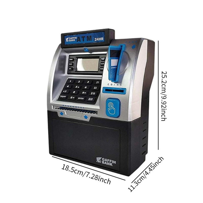 Interactive Kids Piggy Bank ATM Toy