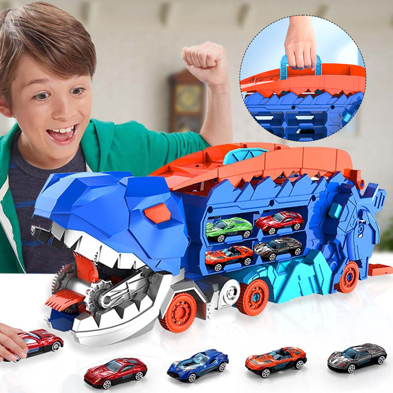 Dinosaur Transforms Car Toys