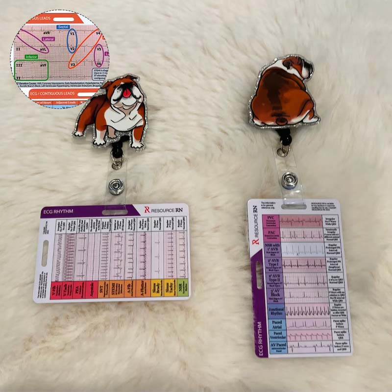 ECG/EKG Rhythm Pocket Card