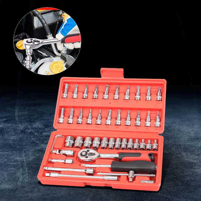 🔧Cordless Electric Slim Ratchet Set - 46 PCS