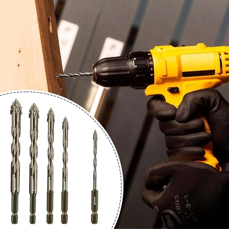 Four Blade Serrated Eccentric Drill